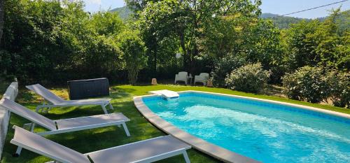 Villa with private pool, 3 bedrooms on 3000 m2 Anduze