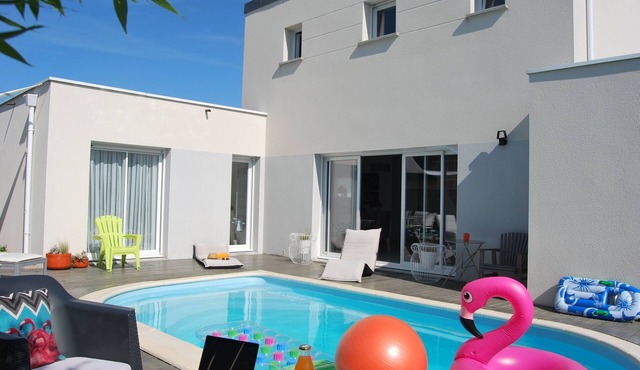 Villa with private pool, close to beaches and Cap Frehel /Brittany