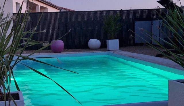 Villa with private pool between the Corbières and seaside resorts