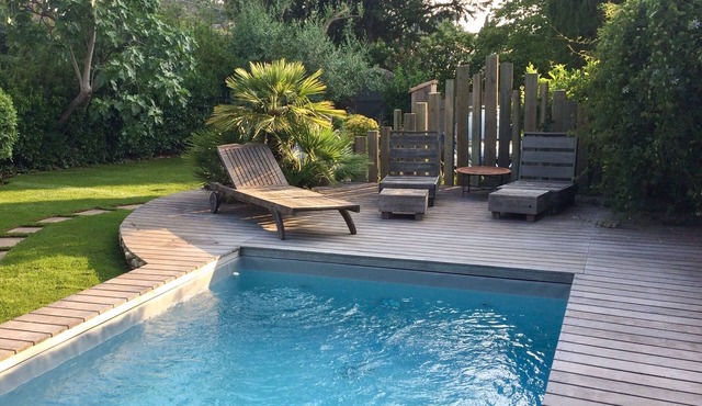 Villa with private pool and landscaped garden near beaches and cap brun corniche