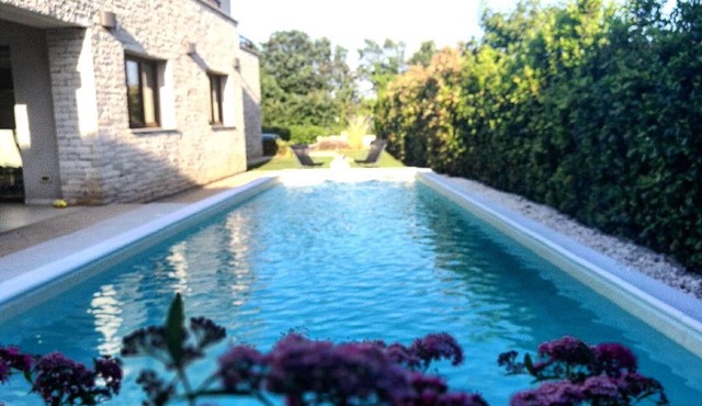 Villa with private pool for 8+2 people (two apartments), near the sea