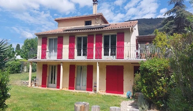 villa with private swimming pool