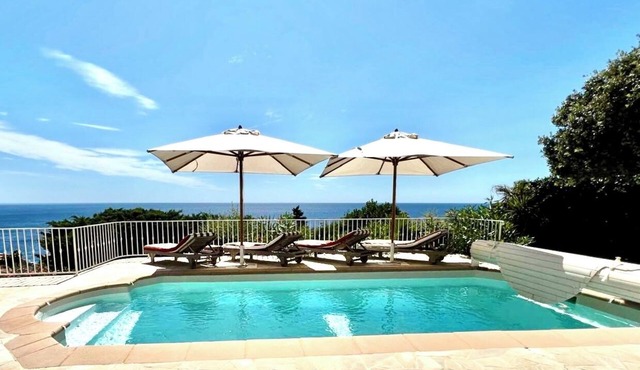 Villa with sea and Esterel views: 5 bedrooms, swimming pool, air conditioning.