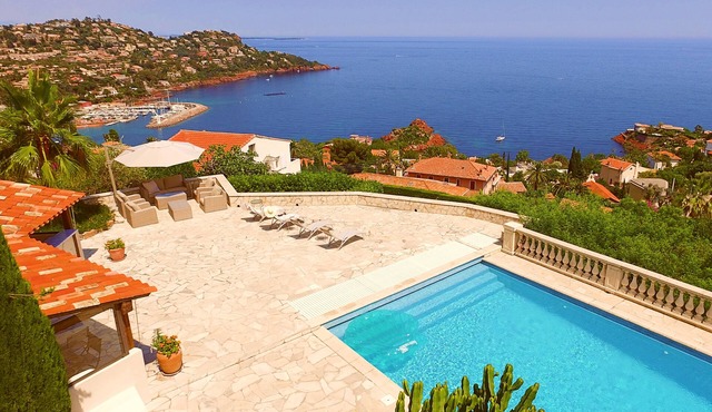 Villa with spectacular sea views near Cannes - NEW ON HOMEAWAY