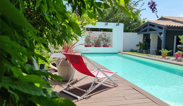Villa with swimming pool, 7km from La Rochelle and 15km from Ile de Ré