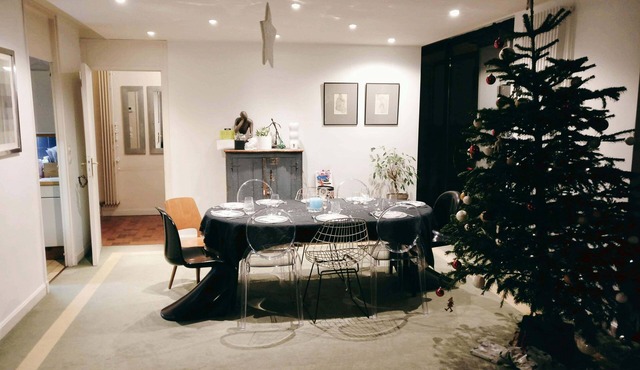 Villa with swimming pool in lush greenery