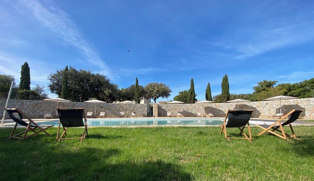 Villa with swimming pool, near Lozari beach – Corsica