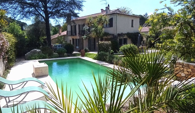 Villa with swimming pool in Valbonne.
