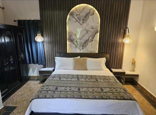 Village by the river