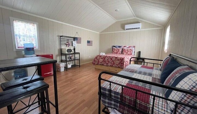 Village Cabin #1 sleeps four