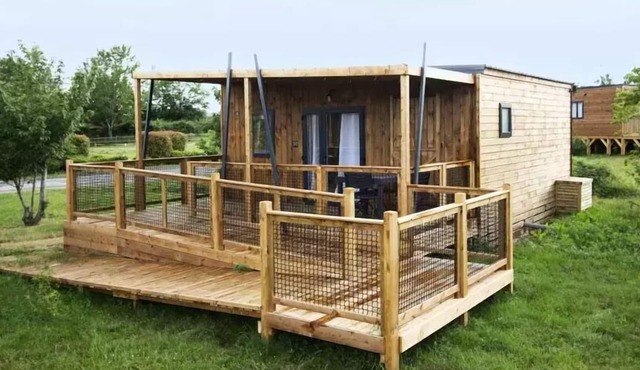 Village de Cottages - 3-Room PMR Cottage for 6 People with Air Conditioning