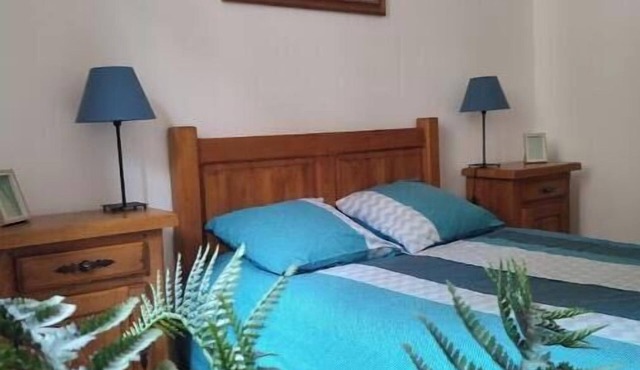 Village house facing the castle Pets welcome