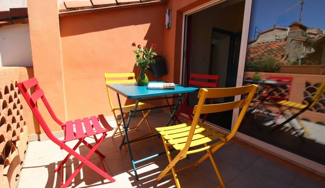 Village house Laroque des Alberes. Mediterranean and Hiking 4 pers