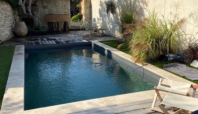 Village house with large garden and swimming pool