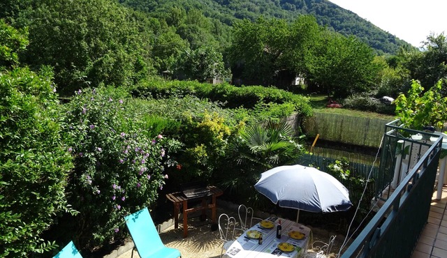 Village house at the foot of the Pyrenees