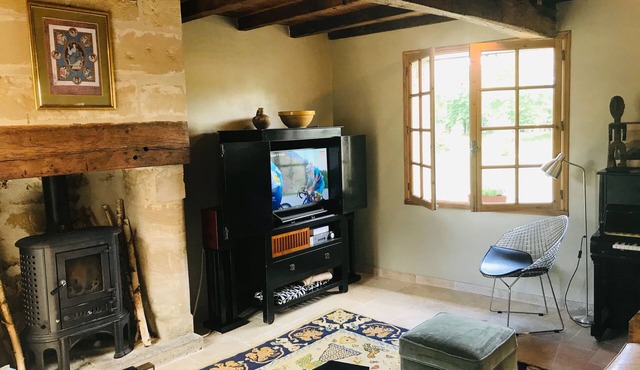 Village house: exceptional river view