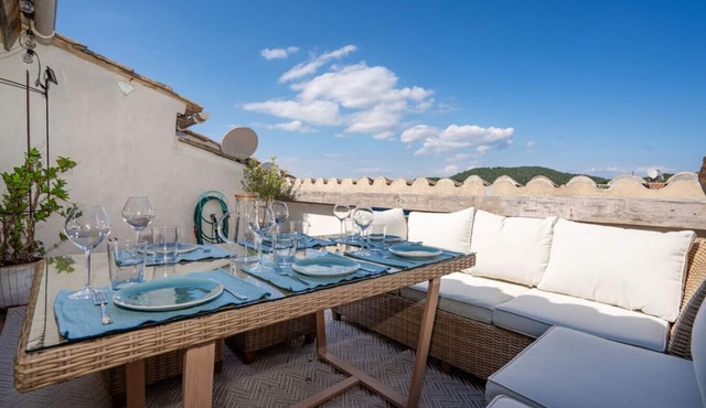 Village house with roofterrace in La Garde-Freinet