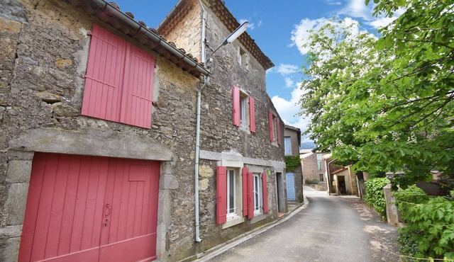 Village House in La Caunette with Pool
