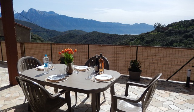 Village house located in the beautiful Gulf of Porto