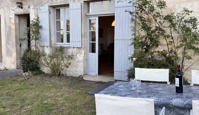 Village house with garden and lovely view