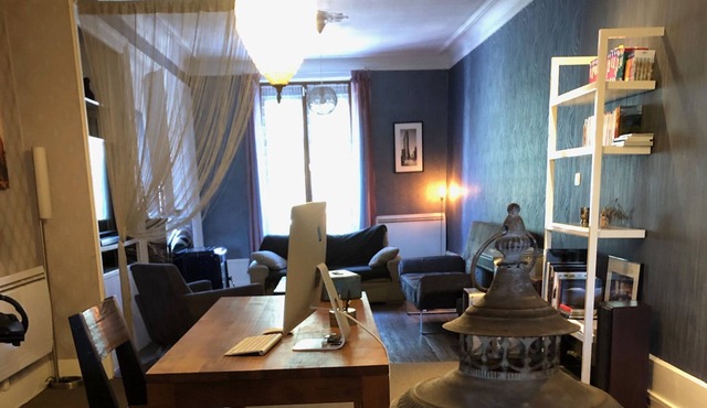 Village House with Patio in the center of a stone village in the heart of Bugey