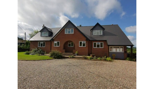 Village house with stunning views