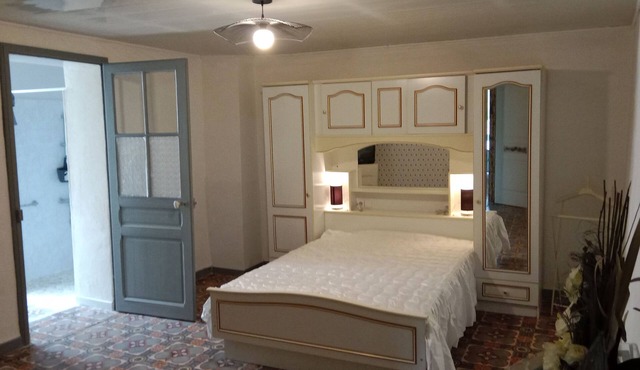 Village house with vineyard view