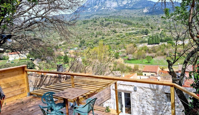 Village house with view in the heart of Cathar country