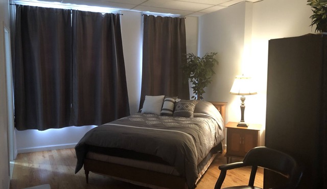 Village Loft above local merchant