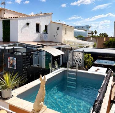 Village naturiste Cap d'Agde Villa Exceptionnelle 2-6 personnes - Villa El Pueblo 3 -