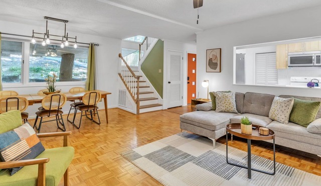 Vintage 4BR Retreat with Game Room & Fire Pit