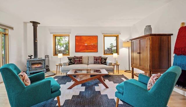 Vintage Fireplace, Great Location, Fabulous Patio