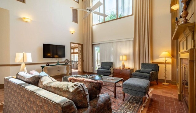 Vintage Home with Retro Charm & Grilling Patio