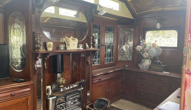 Vintage Showman's Wagon For Two Close to Beach