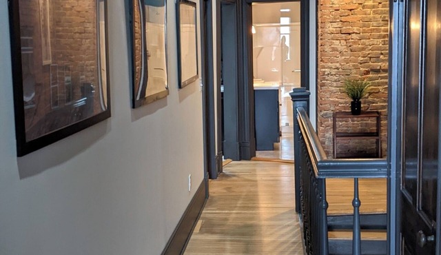 Vintage two bedroom walk-up apartment