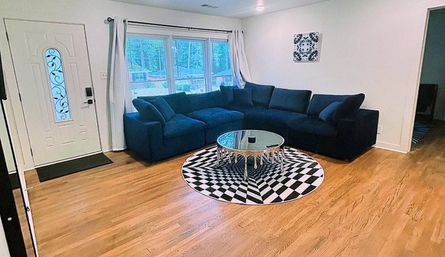 Visual Illusion themed 3-bedroom house near downtown Atlanta