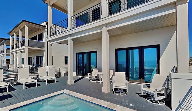 Viviana #10 | New Luxury Gulf Front Home With Private Pool and Beach Access