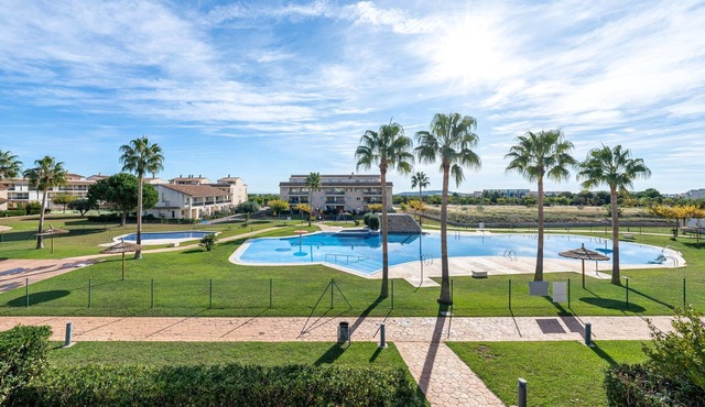 Vivienda lujo panorámica golf with Sea View, Wi-Fi and Air Conditioning