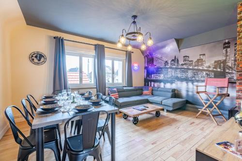 Voyage autour du monde - Sauna & Spa - Gare 2 minutes - 4 chambres