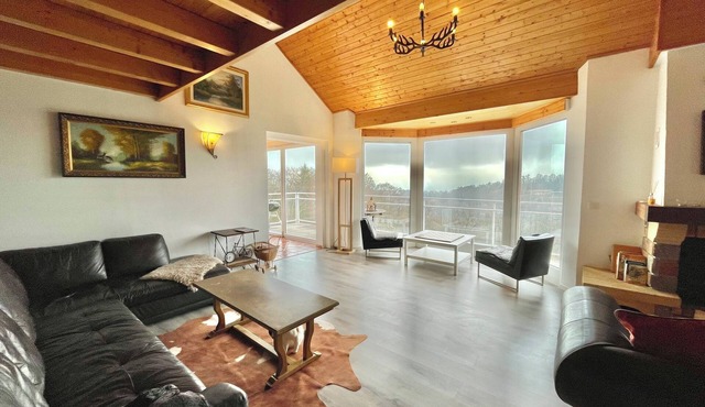 Vue exceptionnelle entre Genève et Lausanne