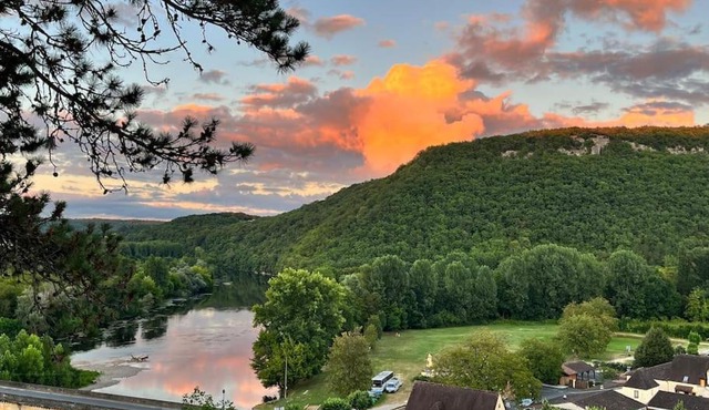 Vue magique à Castelnaud