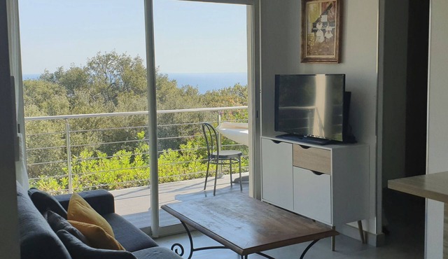 Vue mer et Calme Pour ce Grand rez de Jardin