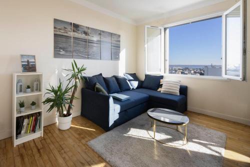 Vue mer/Jaurès-Centre-Ville/Appart Lumineux