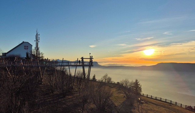 Vue mont blanc au chalet Bouvard