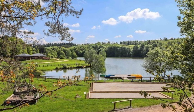 Vue sur le lac Monédières | Chalet mitoyen + Spa