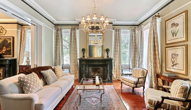 W Jones St. Luxury Parlor- Private Balcony & Off Street Parking Included!