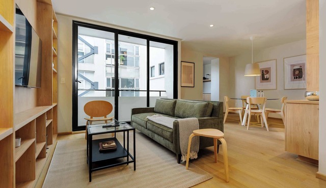 w* | Trendy 2BR Escape in Roma Norte