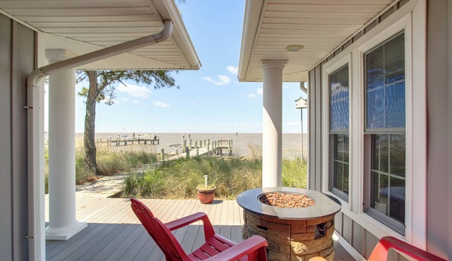 Waterfront Maryland Retreat w/Dock & Bay View!