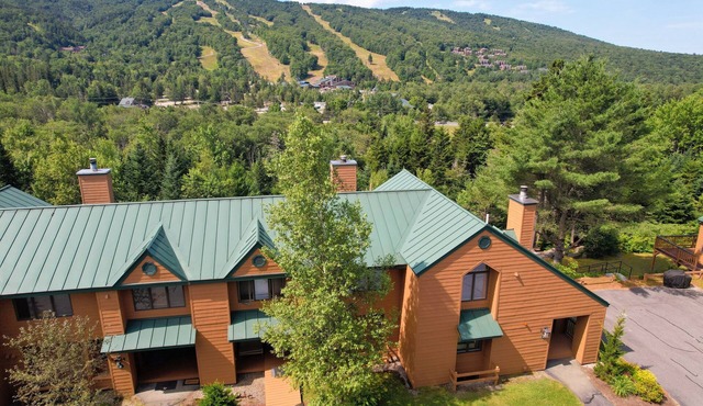 W9 Renovated Bretton Woods condo with great ski slope views, A/C fireplace, 1 minute from skiing!