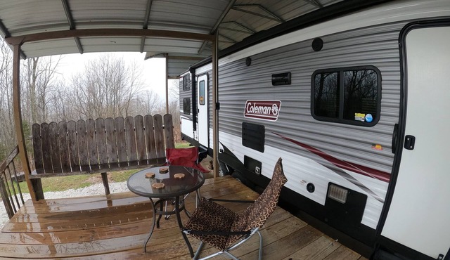 Wagon Wheel, located on the mountain top bordering Lost Valley State Park